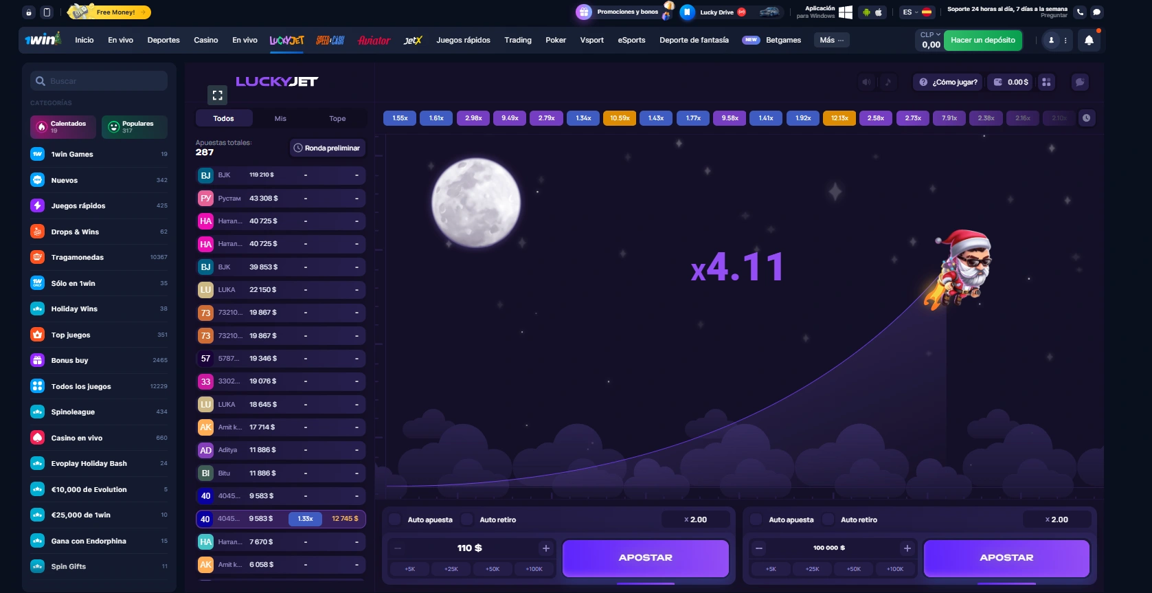 1Win Lucky Jet Predictor